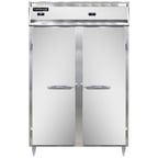 image of Continental Refrigerator D2RFNSS 52" 2-Section Reach-In Refrigerator/Freezer Combo w/ 2 Solid Doors