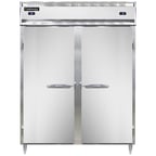 image of Continental Refrigerator D2RFESN 57" 2-Section Reach-In Refrigerator/Freezer Combo w/ 2 Solid Doors