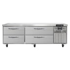 image of Continental Refrigerator D72GFN 72" 4 Drawers Freezer Chef Base w/ Marine Edge