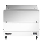 image of Continental Refrigerator MC4ND 49" Dual Sided Milk Cooler, Forced Air, 12 Crates Capacity
