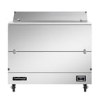 image of Continental Refrigerator MC4NSSD 49" Dual Sided Milk Cooler, Forced Air, 12 Crates Capacity