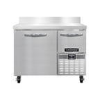 image of Continental Refrigerator RA43NBS 43" Worktop Refrigeratorw/ 1 Full & 1 Half Door