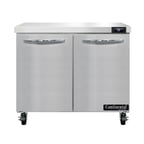 image of Continental Refrigerator SW36N 36" 2-Section WorkTop Refrigerator w/ 2 Doors, 10.3 cu. ft..