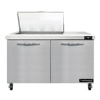 image of Continental Refrigerator SW48N12M 48" Mega Top Sandwich Prep Table w/ 2 Doors, 12 pans