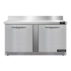 image of Continental Refrigerator SW60NBS-FB 60" 2-Section Worktop Refrigerator w/ 2 Doors, 17 cu. ft.