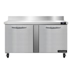 image of Continental Refrigerator SW60NBS 60" 2-Section Worktop Refrigerator w/ 2 Doors, 17 cu. ft.