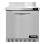 image of Continental Refrigerator SWF32NBS-FB 32" 1-Section Worktop Freezer w/ 1 Door, 9 cu. ft.