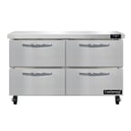 image of Continental Refrigerator SWF48N-D 48" 2-Section Worktop Freezer w/ 4 Drawers, 13.4 cu. ft.