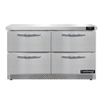 image of Continental Refrigerator SWF48N-FB-D 48" 2-Section Worktop Freezer w/ 4 Drawers, 13.4 cu. ft.
