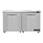 image of Continental Refrigerator SWF48N-U 48" 2-Section Undercounter Freezer w/ 2 Doors, 13.4 cu. ft.