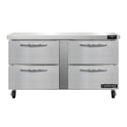 image of Continental Refrigerator SWF60N-D 60" 2-Section Worktop Freezer w/ 4 Drawers, 17 cu. ft.