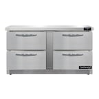 image of Continental Refrigerator SWF60N-FB-D 60" 2-Section Worktop Freezer w/ 4 Drawers, 17 cu. ft.