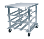image of Winholt CR-54M Aluminum Mobile Can Storage Rack with 54 #10 or 72 #5 Cans Capacity