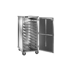 image of Cres Cor 103UA11D 11 Pan End Load Mobile Enclosed Non-Insulated Bun / Sheet Pan Rack
