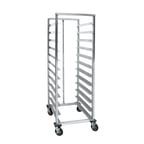 image of Cres Cor 2071820SD 20 Pan End Load Full Height Mobile Super Duty Aluminum Sheet Pan Rack 