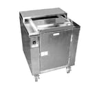 image of Carter-Hoffmann CD27 Heated Enclosed Dish Storage Cart, Dish Dividers for (160) 9" Plates