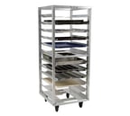 image of Carter-Hoffmann O8631V, 12 Pan End Load Bun / Sheet Pan Rack w/ 4 1/2" Bottom Load Slides