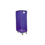 image of Curtron SUPRO-IC-BL Protecto Rack Cover w/ Side Load & Blue Insulated Fabric