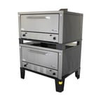 image of Peerless CW52B 50" Gas Bake Oven, Double Deck, 12" High Section