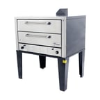 image of Peerless CW61B 50" Gas Bake & Roast Oven, Double Deck