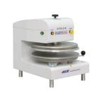image of DoughXpress D-TXE-2-18-W 18" Dual Heat Electro-Mechanical Automatic Tortilla/Pizza Dough Press, 220V