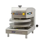 image of DoughXpress D-TXE-2-18 18" Dual Heat Electro-Mechanical Automatic Tortilla/Pizza Dough Press, 220V