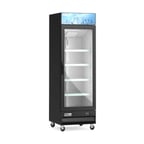 image of Coldline D12-B 27" 1 Glass Door Freezer Merchandiserin Black, 13 cu. ft.