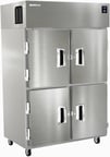 image of Delfield 6151XL-SH 51" Two Section Reach-In Freezer w/ 4 Half Solid Doors, Top Mount, 33 cu. ft. 