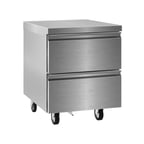 image of Delfield D4427NP 27" 1-Section Worktop Refrigerator w/ 2 Drawers, 7.35 cu. ft.