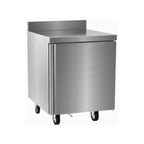 image of Delfield ST4424NP 24" 1-Section Worktop Refrigerator w/ 1 Door, 4" Backsplash, 6.35 cu. ft.