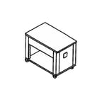 image of Dinex DXP2STSL 50" DineXpress™ Serving Counter