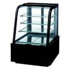 image of Dukers Appliance Co DDM72R-CB 72" Refrigerated Bakery Display Case, Curved Glass