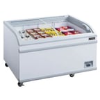 image of Dukers Appliance Co WD-500Y 57" Glass Chest Freezer, 17.66 cu. ft.