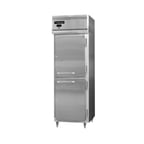 image of Continental Refrigerator D1RFXNSSHD 36" 1-Section Reach-In Refrigerator/Freezer Combo w/ 2 Half Solid Doors