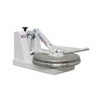 image of DoughXpress DM-18NH 18" Non-heated Manual Clamshell Pizza Dough Press