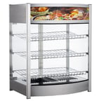image of DoughXpress DXP-DW25 25" Full Service Countertop BakeryXpress Heated Display Case