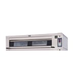 image of Doyon 4T3 73" Electric Artisan Stone Triple-Deck Oven w/ 12-Pan Capacity, 600°F Max. Temp.