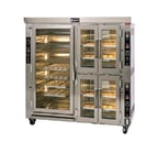 image of Doyon JAOP12SL Two Section Jet Air Electric Oven Proofer Combo with Side Pan Loading