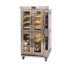 image of Doyon JAOP6SL Double Deck Jet Air Electric Oven Proofer Combo with Side Pan Loading