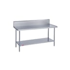 image of Duke 314S-36132-10R Stainless Steel Top 121" - 132" Work Table
