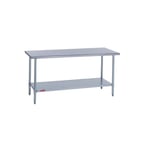 image of Duke 416S-2484 Stainless Steel Top " 73" - 84" Work Table