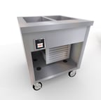 image of Duke TFCP-32SS-N7 32" Thurmaduke™ Flush Mount Cold Pan Unit, Refrigerated