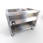 image of Duke TWHF-46SS Electric Hot Food Serving Counter