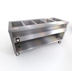 image of Duke TWHF-74PG Electric Hot Food Serving Counter