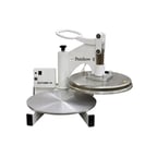 image of Dutchess Bakers DUT/DMS-18 18" Manual Pizza Dough Press with Single Heat and Analog Temperature Control