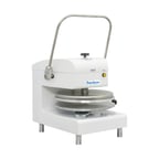 image of Dutchess Bakers DUT/DXM-WH 18" Manual Pizza Dough Press with Single Heat and Digital Temperature Control