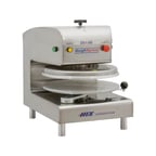 image of DoughXpress DXA-SS-120 18" Air Automatic Pizza Dough Press with Single Heat and Digital Temperature Control