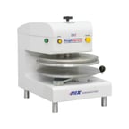 image of DoughXpress DXE-W 18" Electromechanical Automatic Pizza Dough Press with Single Heat and Digital Temperature Control
