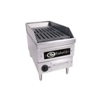 image of EmberGlo E2412 12" Countertop Electric Charbroiler w/ 11.5"W x 19"D Cooking Area, 3.0 kW