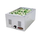 image of Eagle Group 1220FWD-120 Countertop Food Pan Warmer, (1) 12"x20" Pan Opening, Wet & Dry Operation